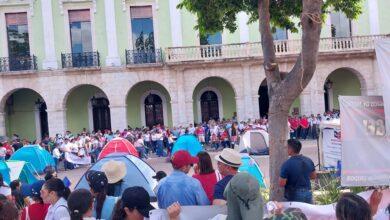 Photo of Calles cerradas en Mérida por manifestación de maestros
