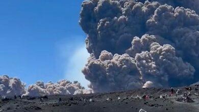 Photo of Impactante erupción del Etna
