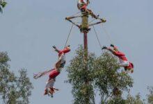 Photo of Colapsa estructura y caen Voladores de Papantla en Tihuatlán