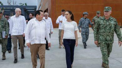 Photo of Supervisan Sheinbaum y Huacho Díaz el nuevo Hospital O’Horán