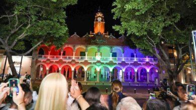 Photo of Palacio Municipal de Mérida se ilumina de diversidad
