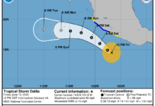 Photo of Se ha formado la Tormenta Tropical Dalila