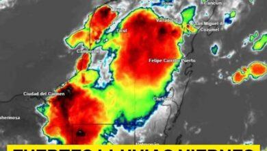 Photo of Fin de semana de fuertes tormentas por onda tropical