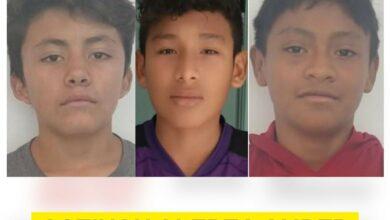 Photo of Piden ayuda para encontrar a 3 menores desaparecidos en Mérida
