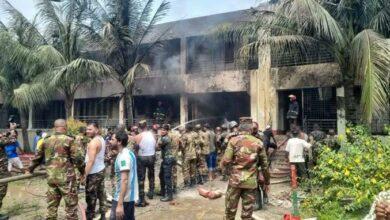Photo of Avión se estrella contra escuela en Bangladesh