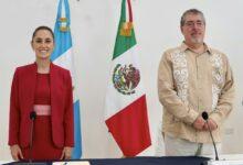 Photo of Claudia Sheinbaum llega a Guatemala para una reunión con Bernardo Arévalo