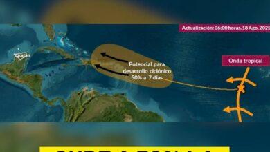 Photo of Onda Tropical sube la probabilidad de ciclón