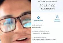 Photo of ¡Le cobran más de 21 mil pesos por un helado en McDonalds!