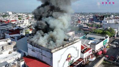 Photo of Fuego consume tienda Del Sol