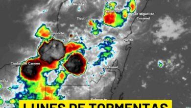 Photo of Lunes de tormentas en Yucatán