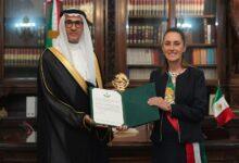 Photo of Sheinbaum recibe cartas credenciales de embajadores de cinco países