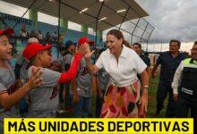 Photo of Cecilia Patrón rehabilitará más unidades deportivas para la comunidad