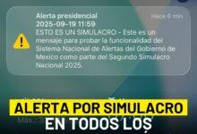 Photo of Alerta de simulacro nacional