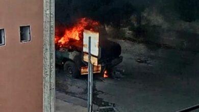 Photo of Se incendia camioneta en el norte de Mérida