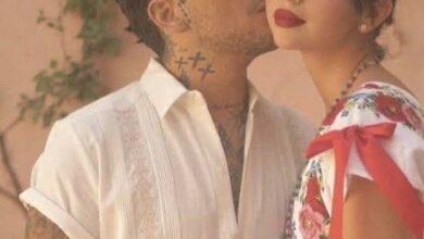 Photo of Ángela Aguilar y Christian Nodal se visten a lo yucateco