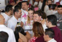 Photo of Asiste Ceci Patrón a informe en Yucatán de Claudia Sheinbaum