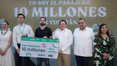 Photo of Celebran al pasajero 10 millones de Viva Aerobús en Yucatán