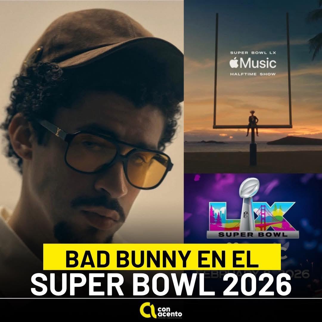 Bad Bunny en el show de Medio Tiempo del Super Bowl 2026 | Con Acento