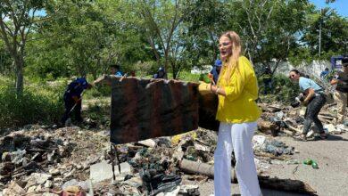 Photo of Ceci Patrón arranca segundo año de gestión con operativo de limpieza en Ciudad Caucel
