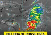 Photo of Melissa sería huracán este fin de semana