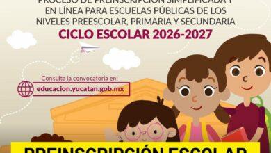 Photo of Abren preinscripciones en línea, para preescolar, primaria y secundaria