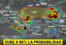 Photo of Se eleva a 90% probabilidad de formación ciclónica en el Caribe