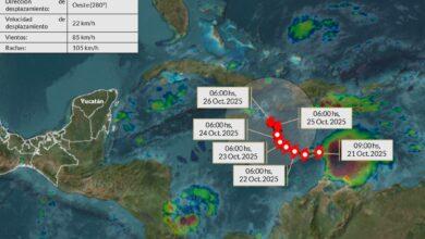 Photo of Monitorean trayectoria de la tormenta tropical Melissa