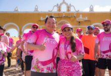 Photo of Izamal se pinta de rosa para impulsar la prevención del cáncer de mama