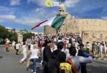Photo of Jóvenes de la Generación Z tomaron Paseo de Montejo para pedir paz, justicia y seguridad: así se vivió en Mérida
