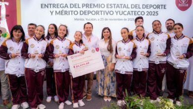 Photo of Díaz Mena reconoce a la élite deportiva de Yucatán con el Premio Estatal del Deporte y el Mérito Deportivo