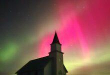 Photo of Auroras en todo el mundo por fuerte tormenta geomagnética