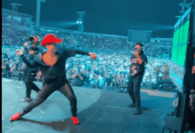 Photo of Eduin Caz rompe pantalla en pleno concierto de Grupo Firme en Bogotá y extiende show