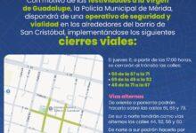 Photo of Mérida activa operativo por festividades de la Virgen de Guadalupe