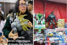 Photo of Mujer adulta llora al recibir juguete de Max Steel en Día de Reyes que siempre quiso de niña