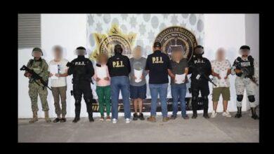 Photo of Detienen a cinco personas por triple homicidio en Dzilam González