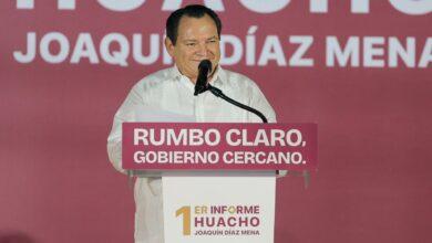 Photo of Gobernador Joaquín Díaz Mena rinde informe regional en Izamal