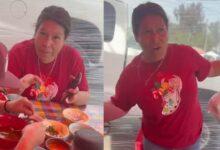 Photo of “Lady Pancita”: se come un plato de menudo y se niega a pagarlo, desatando polémica en redes
