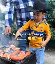 Photo of Niño de Monterrey causa sensación en redes con su asador de Reyes Magos