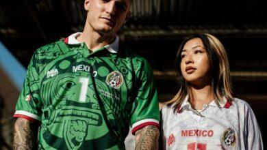 Photo of Relanzan la emblemática camiseta de la Selección Mexicana usada en el Mundial de Francia 98