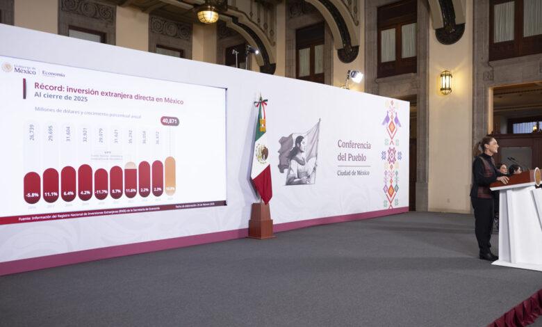 Photo of Sheinbaum asegura que la reforma electoral no pone en riesgo las inversiones en México