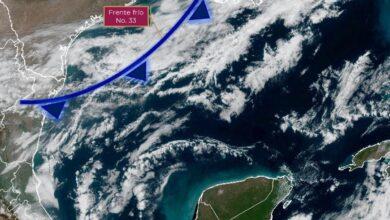 Photo of Frente frío 33 mantendrá ambiente frío y evento “norte” en Yucatán: Procivy