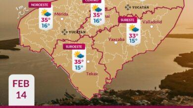 Photo of Se espera surada este sábado en Yucatán