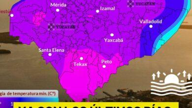 Photo of Prepárate para el calor: últimos días de heladez en Yucatán