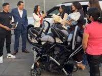 Photo of Empresario de Monterrey cumple su promesa y dona camioneta a familia con mellizos que requieren oxígeno