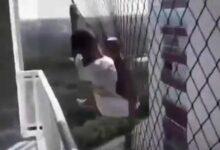 Photo of Video viral muestra a trabajador saltando desde un piso 18 para probar una red de seguridad