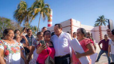 Photo of Arranca “Pintemos Juntos” en Sisal con apoyos a salud, pesca e infraestructura