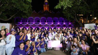 Photo of Cecilia Patrón ilumina el Palacio Municipal y presenta agenda de actividades por el Día Internacional de la Mujer