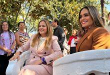 Photo of Cecilia Patrón inaugura bancas “tú y yo” de Mérida en parque de la Ciudad de México