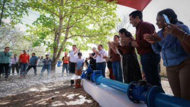 Photo of Refuerzan el suministro de agua potable en el sur de Mérida con nueva infraestructura hidráulica