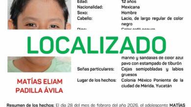 Photo of Localizan a Matías Eliam en Yucatán tras intensa búsqued